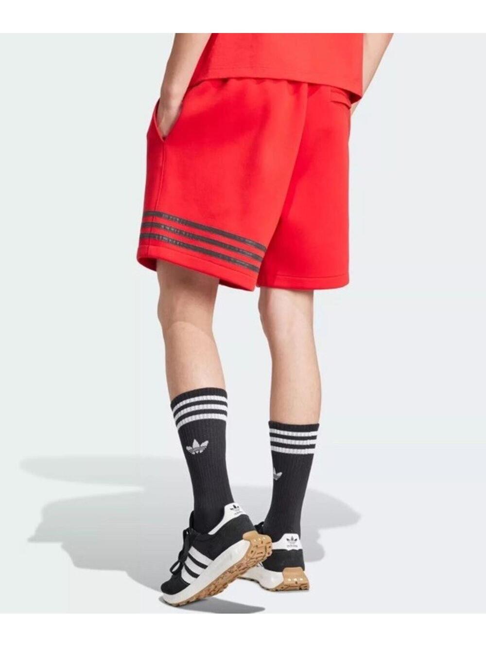 $50 ADIDAS Men's Street Neuclassic Red Shorts IS2828 Size XXL - Picture 2 of 3